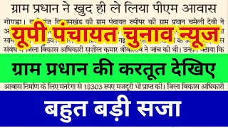 यूपी पंचायत चुनाव न्यूज  Up Panchayat Chunav Date  Up Pradhani Chunav News  Up Panchayat Chunav [upl. by Hiro429]