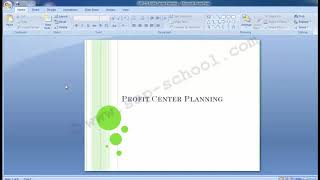 07 Profit Center Accounting PlanningN  SAP FICO Free Tutorial [upl. by Alicec]