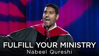 Nabeel Qureshi Fulfill Your Ministry  Fall 2016 Commencement Address [upl. by Naillimxam]