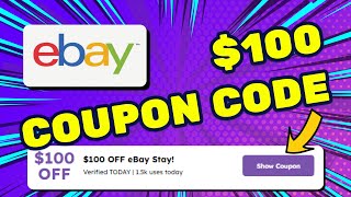 Verified eBay Promo Codes 2024 Latest eBay Discount Codes amp Coupons for Big Savings [upl. by Dannie]