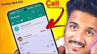 Whatsapp call record kaise kare 2023  How to record whatsapp call  whatsapp call recording app [upl. by Etnoj136]