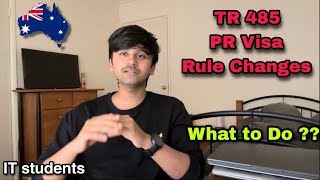 New Rules in Australia TR and PR what to do  information technology PR pathways  Aman Das [upl. by Tatianna]