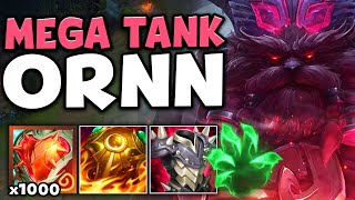 THE TANKIEST ORNN YOUVE EVER SEEN UPGRADED HEARTSTEEL IS CRACKED [upl. by Matthiew]