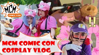 MCM Comic Con Cosplay Vlog But Only The Worst Parts Hairspray flavour donuts [upl. by Barnabe]