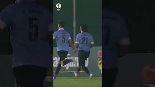 ¡NICOLÁS AZAMBUJA MARCÓ EL PRIMER GOL DE URUGUAY EN LA CONMEBOL SUB15 [upl. by Drofnas]