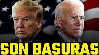 JOE BIDEN tildó de ¨BASURASquot a los seguidores de la candidatura de DONALD TRUMP [upl. by Kenwrick229]