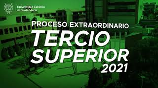 Concurso Extraordinario 2022  Tercio Superior  UCSM [upl. by Leacock764]