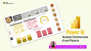 Application de gestion des opérations commerciales dune Pizzeria Avec Power BI [upl. by Wilterdink]