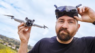 DJI MINI 3 PRO  Fly With The Goggles amp Motion Controller [upl. by Stanley]