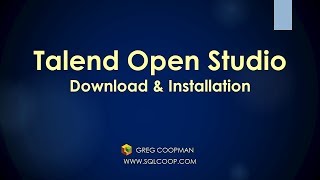 Simple Install Talend Open Studio  Its Easy  Easy Demo [upl. by Apicella938]