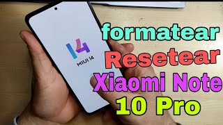 Cómo formatear Xiaomi Redmi note 10 proHart reset redmi note 10 proResetear Redmi note 10 pro [upl. by Neerol]