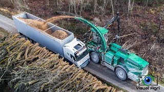 700 ch au broyage de bois en Albach Diamant 2000 [upl. by Mohammed]