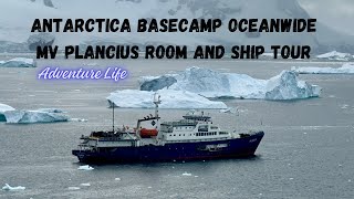 Antarctica basecamp Oceanwide MV Plancius Room and expedition ship tour [upl. by Rein789]