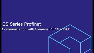 CS Profinet Siemens S7 1200 [upl. by Dede886]