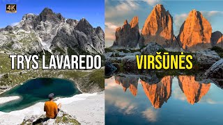 Kelionė į geidžiamiausią Europos vietą  Tre Cime Di Lavaredo žygis [upl. by Niatsirt]