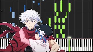 Plunderer OP  Miku Itou  Plunderer OP Piano Tutorial [upl. by Sollars]