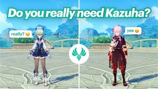 Do you really NEED Kazuha f2p Comparison [upl. by Malka]