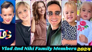 Vlad and Niki Family Real Name And Ages 2024 [upl. by Rehpotisrhc479]