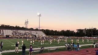 Hahnville High School Marching Band Pregame 92724 [upl. by Walt]