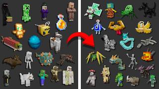 I Remade Every Mob in Minecraft [upl. by Nalloh]