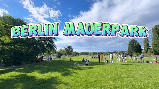 MAUERPARK I Berlin Food Market and Flohmarkt [upl. by Nimoynib]