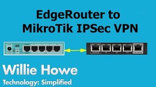 EdgeRouter to MikroTik IPSec VPN Setup [upl. by Spiegel295]