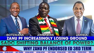 Mnangagwas regional desperation ZANU slowly losing ground in SADC [upl. by Ithaman2]