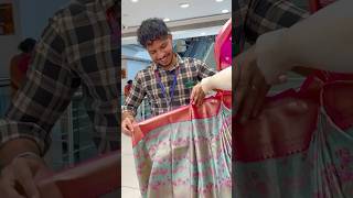 Saree draping how to arrange waist pleeting pothyspriya saree pothystraditional sareewearing [upl. by Aronos]