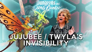 Jujubee as Twyla thought she could turn invisible — Best of Dungeons and Drag Queens Season 1 [upl. by Aerdnuahs]