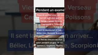 PENDANT UN EXAMENS 😱foryou pourtoi astrology [upl. by Yortal]