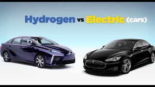 Comparatif de rendement entre une voiture hydrogène et une voiture électrique à batterie lithium [upl. by Juliana]