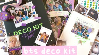 Unboxing BTS Deco Kit 2022 💜 [upl. by Enoch]