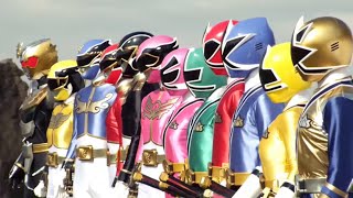 Sentai Goseiger y Shinkenger teamup  Transformación  Pelicula Sentai Goseiger vs Shinkenger 4 [upl. by Luthanen600]