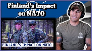 Marine reacts to Finlands Impact on NATO [upl. by Ardied]