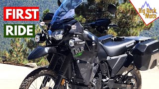 First Ride Vlog 2022 Kawasaki KLR650  Max Fun Min Price amp Zero Competition [upl. by Loux346]