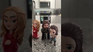 Pop Mart Game of Thrones Full Set Figures Closeup Overview popmart gameofthrones blindboxes [upl. by Qerat]