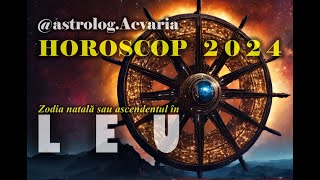 HOROSCOP 2024 ♌ Zodia LEU cu ASTROLOG ACVARIA ⭐Evadarea din rutina si eliberare de reguli [upl. by Eniwtna]