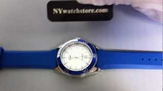 Mens Blue Lacoste Sport Navigator Watch 2010551 [upl. by O'Kelly]