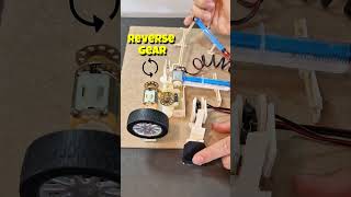 Reverse gear mechanism dcgearmotor dcmotor tech diy youtubeshorts [upl. by Aklim]