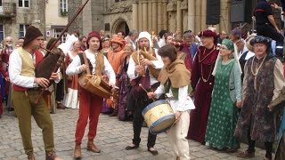 Dinan  Fête Médiévale des Remparts 2014 [upl. by Tereve]