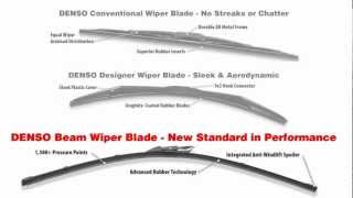 DENSO vsCompetition Wiper Blade Comparison [upl. by Lathrope]