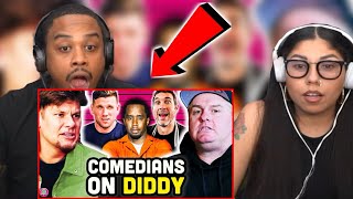 EVERY Comedians REACTION to P Diddy [upl. by Ymerrej]