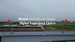 Alstom digital experience center for nextgeneration signalling solutions development in India [upl. by Anhsirk]