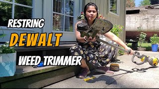 Quick Guide to Restring Your Weed Trimmer Like a Pro [upl. by Cire]