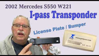 Mounting my License Plate Ipass Ipass [upl. by Freida848]