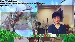 Lets Watch That Time I Got Reincarnated as a Slime Episode 10 Reaction  Review 転生したらスライムだった件 [upl. by Grobe]