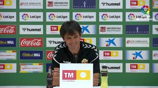 Rueda de prensa de Pacheta tras el Elche CF vs Real Sporting 01 [upl. by Malvie329]