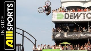 Dew Tour BMX Pros Break Down The Park Competition  Inside Alli Sports [upl. by Aknahs]