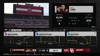 CFB25  WMU v Oklahoma Ending [upl. by Lyns]