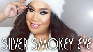 Silver Smokey Eye Tutorial  PatrickStarrr [upl. by Retepnhoj]